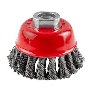 Wire Cup Brush Twisted 80mmxm14 Bulk